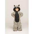 Schneeoverall WEEDO "CHEETADO Leopard Black" Gr. 104/116, Normalgrößen, schwarz (black leo) Jungen Overalls Schneeanzüge