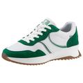 Sneaker RIEKER EVOLUTION Gr. 38, grün (weiß, grün) Damen Schuhe Schnürschuhe