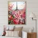 Ophelia & Co. Paris In Bloom Vintage Collage On Canvas Print Plastic in Gray/Pink | 44 H x 34 W x 1.5 D in | Wayfair