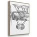 Williston Forge Technical Flight V - Floater Frame Print on Canvas Metal in Gray | 40 H x 78 W x 2 D in | Wayfair 0A97A9FA9E954249B6379E114472EBDA