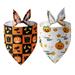 2 Pcs Pet Triangle Towel Halloween Costumes for Pets Dog Halloween Costumes for Dogs