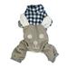 Cat Clothes Cats Dogs Winter Cotton Thickened Warm Soft Plaid Clothing Dog Jacket A M