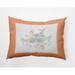 20 x 14 Simply Daisy Birds And Flowers Polyester Indoor/Outdoor Pillow Coral Qty 1