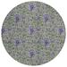 Addison Rugs Chantille ACN660 Olive 8 x 8 Indoor Outdoor Round Area Rug Easy Clean Machine Washable Non Shedding Bedroom Entry Living Room Dining Room Kitchen Patio Rug