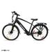 Demon Phantom 27.5 X 1.6 Tires 350W Touring Electric Bike 48V/14.5Ah Removable Battery 60-70km/37-44mi Range Hydraulic Brakes Shimano 9 Speed Gear Versatile Commuter E-Bike - Matte Black