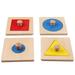 Early Education Puzzle Toys 1 Set Geometric Shape Puzzle Toy Wooden Early Education Toys Brain-developed Toy