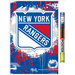 NHL New York Rangers - Maximalist Logo 23 Wall Poster 22.375 x 34