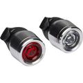 1 Pc Bell Sports Meteor 200 Aluminum Bicycle Light Set Silver