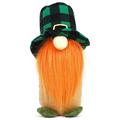 Fiudx Clearance St Patricks Day Decorations Irish Day St. Patrickâ€™s Day Appearance Doll Rudolph Doll Decoration Plush Toys St. Patrickâ€™s Day Ornaments St Patricks Day Gifts