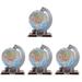 4 Sets of Toddlers Globe Puzzle Educational 3D Puzzle Assemble 3D Puzzle Kids Educational Toy