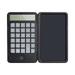 Gzwccvsn Calculator With Handwriting Pad Calculators for School Rechargeable Calculator Foldable Handwriting Pad Business Office Portable Scientific Calculator LCD Handwriting Pad