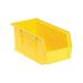 1 Pc Quantum Storage 5-1/2 In. W X 4-3/4 In. H Tool Storage Bin Polypropylene 1 Compartments Yellow