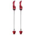 Quick Release Skewer 1 Pair Hub Quick Release Skewers Mountain Bike Quick Release Tool Professional Care Tool Road Bike Accessories for Bike Use (Red)