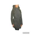Two by Vince Camuto Zipper Removable Hood Rain Jacket 1666059 Size: M Color: Black