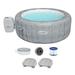 Bestway SaluSpa Honolulu AirJet Inflatable Tub w/2 Non Slip Pool/Spa Seat