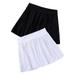 BKQCNKM Swim Skirt Skirts For Women Tennis Skirt Mini Skirt Black Mini Skirt Black Skirt Women S Skirts Golf Skirts For Women (2Pc) Black L