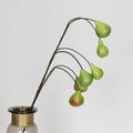 NUOLUX Artificial Hanging Fig Fruit Realistic Hanging Fig Fruit Simulated Fig Fruit with Fake Branch