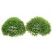 2Pcs Artificial Topiary Plant Balls Hanging Grass Balls Ceiling Topiary Ball Pendants Topiary Grass Balls