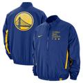 Men's Nike Royal Golden State Warriors Courtside Vintage Warmup Full-Zip Jacket