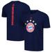 Men's adidas Navy Bayern Munich Vertical Back T-Shirt