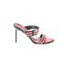 Giuseppe Zanotti Mule/Clog: Black Print Shoes - Women's Size 37 - Open Toe