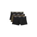 BOSS Men's Three Pack Of Stretch Cotton Trunks With Logo Waistbands - Size XXL Green