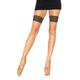 Leg Avenue Mock Garter Fishnet Tights