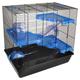 FLAMINGO Hamster Cage Jaro 4 58x38x55 cm Black and Blue