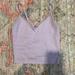 Brandy Melville Tops | Brandy Melville Lace Top | Color: Purple | Size: One Size