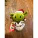 Disney Toys | Hallmark Itty Bittys Holiday Baby Yoda Plush Toy | Color: Green | Size: Osbb