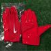 Nike Underwear & Socks | New* Pro Style Nike Vapor Jet 7.0 Wr Football Gloves Xl | Color: Red | Size: Xl