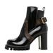 Louis Vuitton Shoes | Beautiful Louis Vuitton Star Trail Ankle Boot | Color: Black/Gold | Size: 8