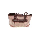 Liz Claiborne Tote Bag: Brown Print Bags