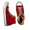 Converse Shoes | Converse Shoes Size M 11 W 13 Sneaker Red Canvas High Top Chuck Taylor All Star | Color: Red | Size: 13