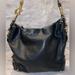 Coach Bags | Coach Nyc Carly Black Leather Large Hobo Shoulder Handbag Purse Tote 10616 | Color: Black/Gold | Size: Os