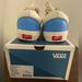 Vans Shoes | Old Skool Leather Vans | Color: Blue/White | Size: 8.5