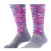 Nike Underwear & Socks | Nike Kay Yow Elite Dri Fit Socks Multi-Color - Nwot - Size Large | Color: Gray/Pink | Size: L