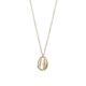 Mknaz Conch Necklace Shell Gold Chain Necklace Women Seashell Choker Necklace Pendants Jewelry Bohemian (Color : Enl0830 1)