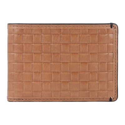 Fossil Bronson Geldbörse Leder 11,5 cm sand Braun Herren Image