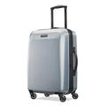 American Tourister Moonlight Hardside Expandable Luggage with Spinner Wheels, Silver, Carry-On 21-Inch, Silver, Carry-On 21-Inch, Moonlight Hardside Expandable Luggage with Spinner Wheels