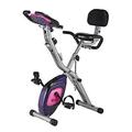 Exercise Bike Indoor Home Exercise Bike Weight Loss Folding Aerobic Exercise Magnetron Bike with Pull Rope Bike Silent Spinning Bike Fitness