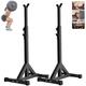 Adjustable Squat Rack Weight Lifting Bench Press Split Squat Rack Adjustable Barbell Rack Bench, Adjustable Heavy Duty Weights Bar Squat Rack Stand, Home Gym, Fitness, Lifting, Fat Loss, Crossfit