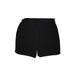 Athletic Shorts: Black Solid Activewear - Women's Size 2X-Large