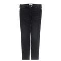 Abercrombie Jeans - Adjustable: Black Bottoms - Kids Girl's Size 13 - Black Wash