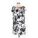 1.State Casual Dress - Shift: Silver Floral Dresses - Women's Size X-Small