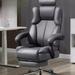 My Lux Decor Fancy Recliner Gaming Office Chair Black Nordic Design High Back Office Chair Comfy Room in Gray | 27.55 W x 27.55 D in | Wayfair