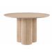 Latitude Run® 48 Inch Round Solid Wood Oak Dining Table | 30 H x 48 W x 48 D in | Wayfair BEBC470E82A8484199F6E6364BF8CA5A