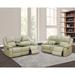 Latitude Run® Manual Recliner Living Room Furniture Set, Leather Reclining Sofa Set | 40 H x 82 W x 37 D in | Wayfair Living Room Sets