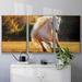 Latitude Run® Horse Motion IV - 3 Piece Floater Frame Print on Canvas in White | 36 H x 75 W x 2 D in | Wayfair D429D6ECD3B8498EA8548262FD6C1B11