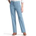 Appleseeds Women's DreamFlex Comfort-Waist Relaxed Straight-Leg Jeans - Yellow - 14 - Misses